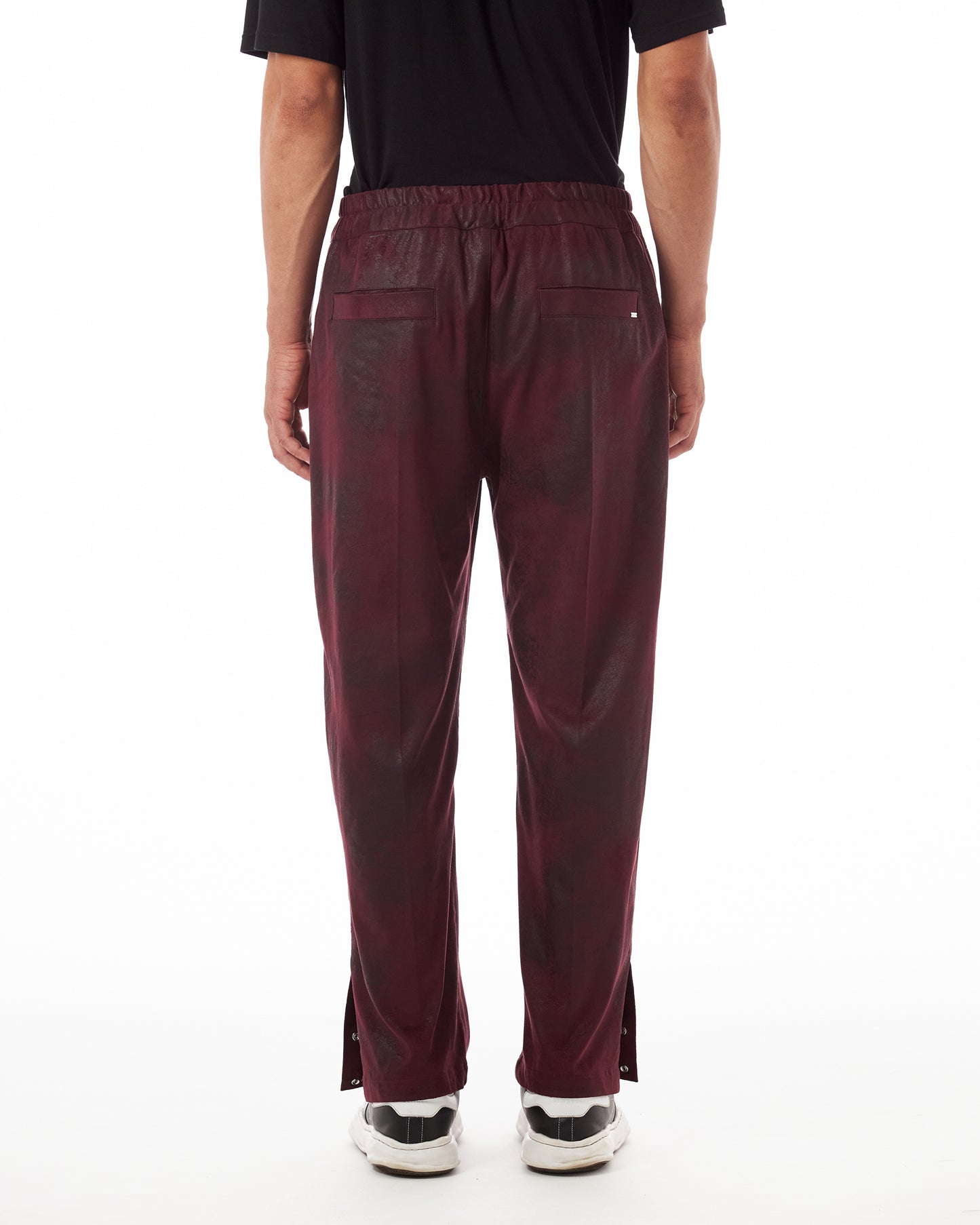 Pantalone Bottoni Scamosciato