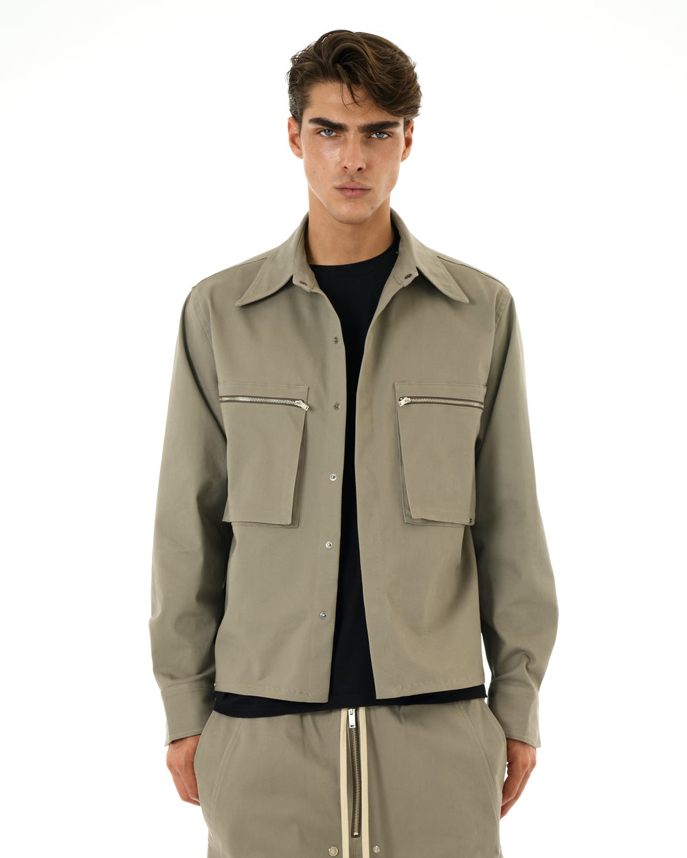 Camicia Tasche Zip