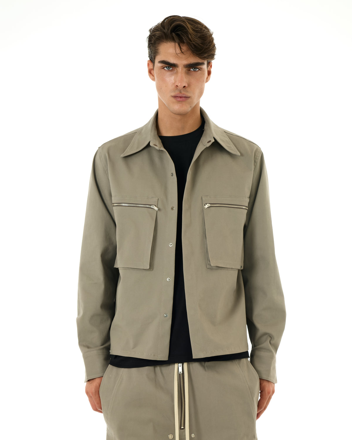 Camicia Tasche Zip