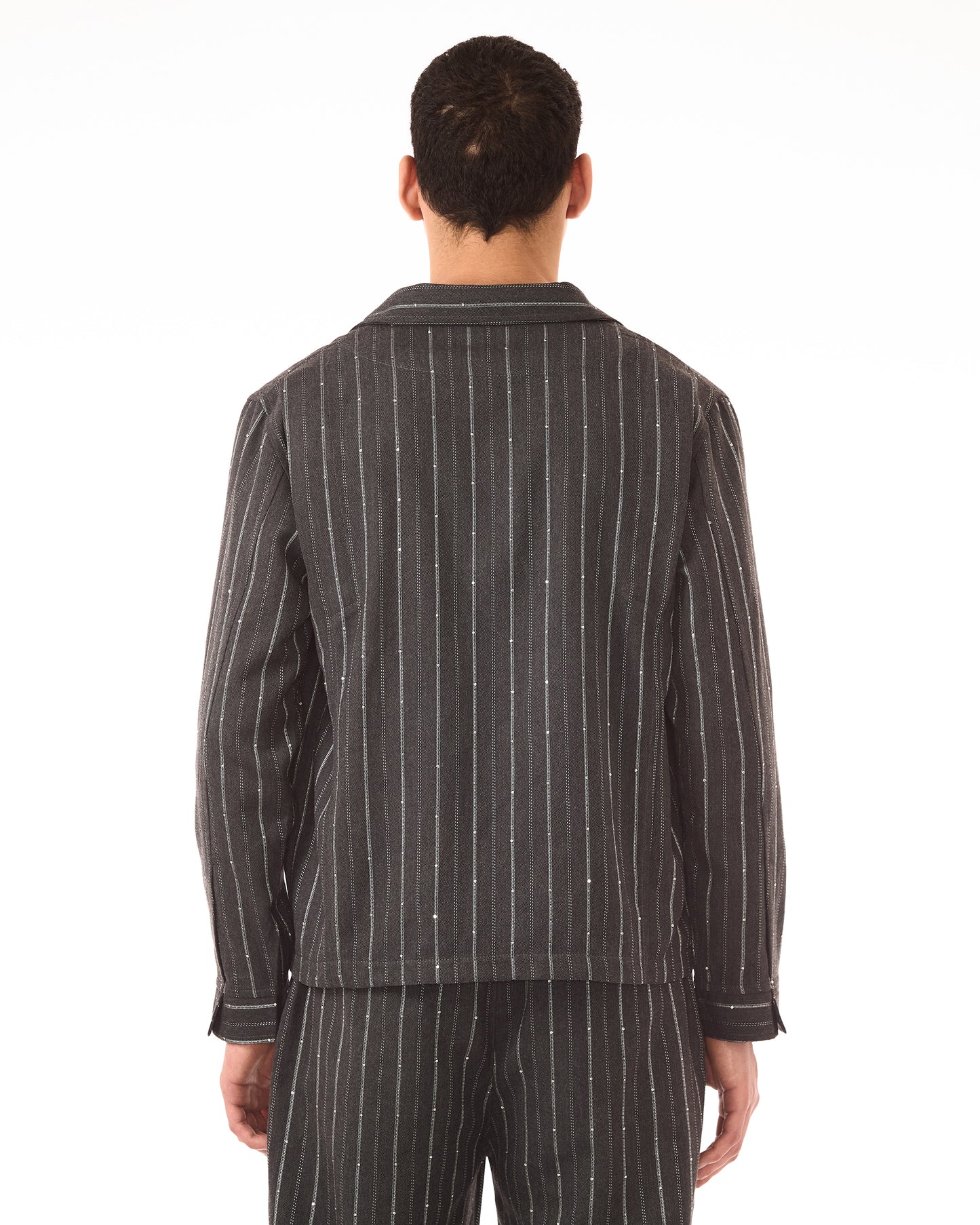 Camicia Gessata Pailettes