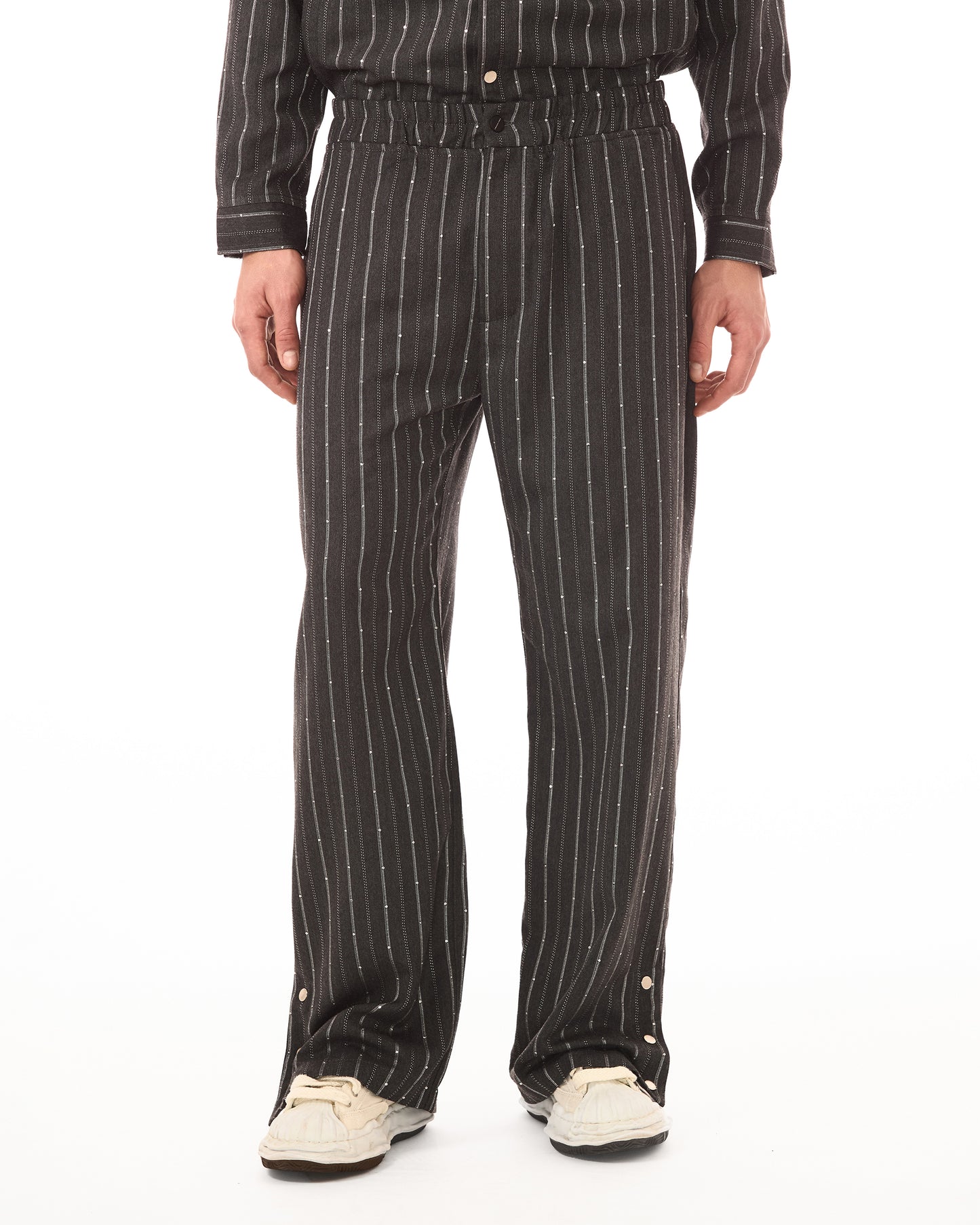 Pantalone Gessato Pailettes