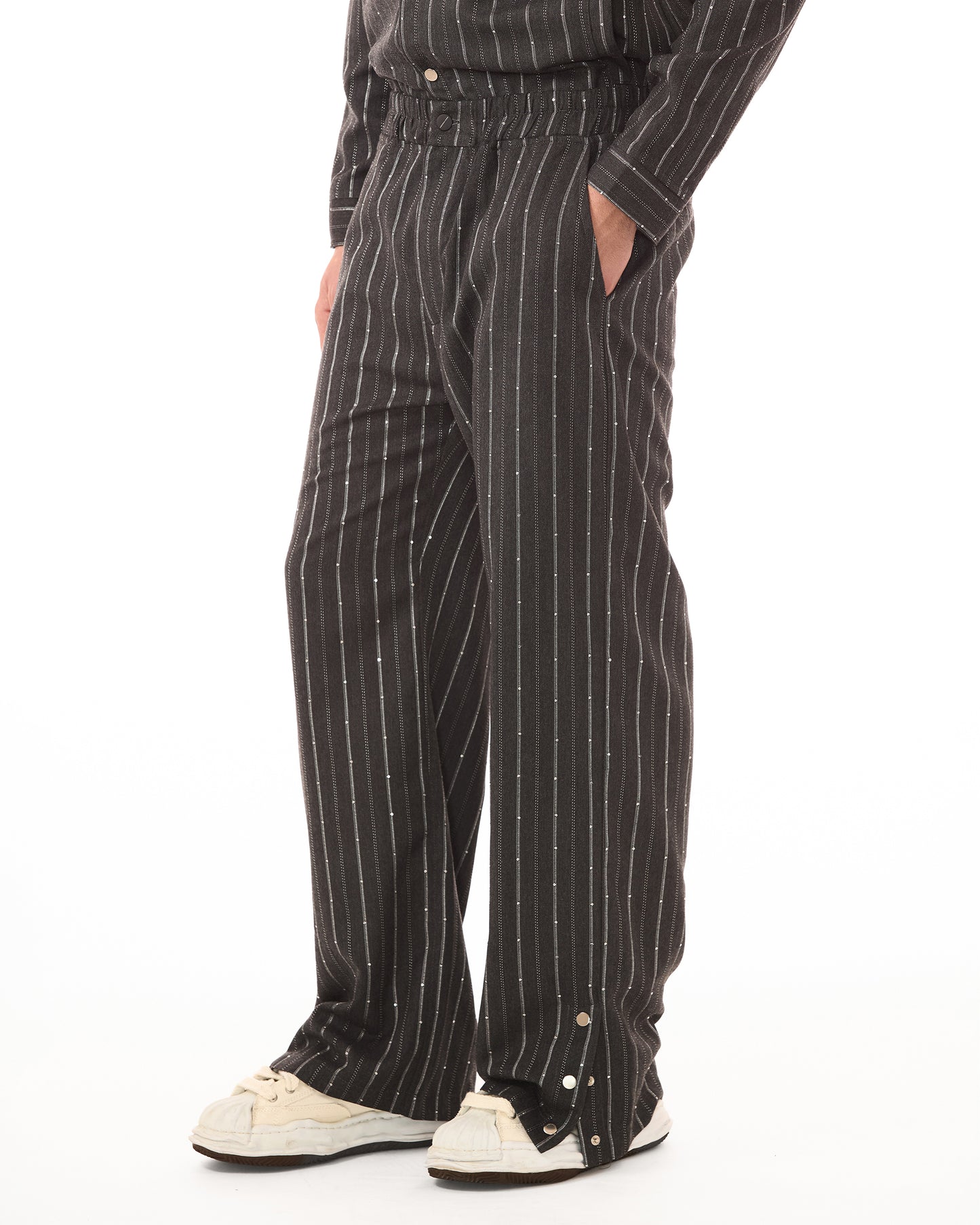 Pantalone Gessato Pailettes