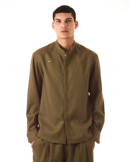 Camicia Lino Coreana