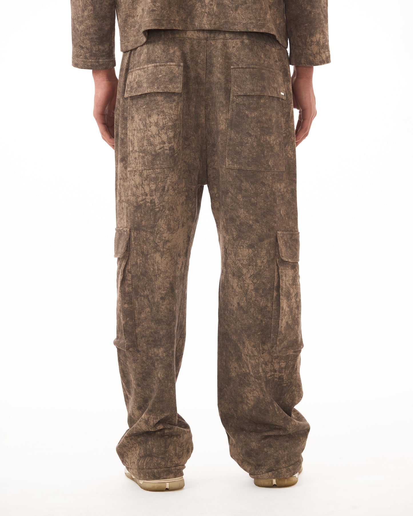 Pantalone Cargo Slavato