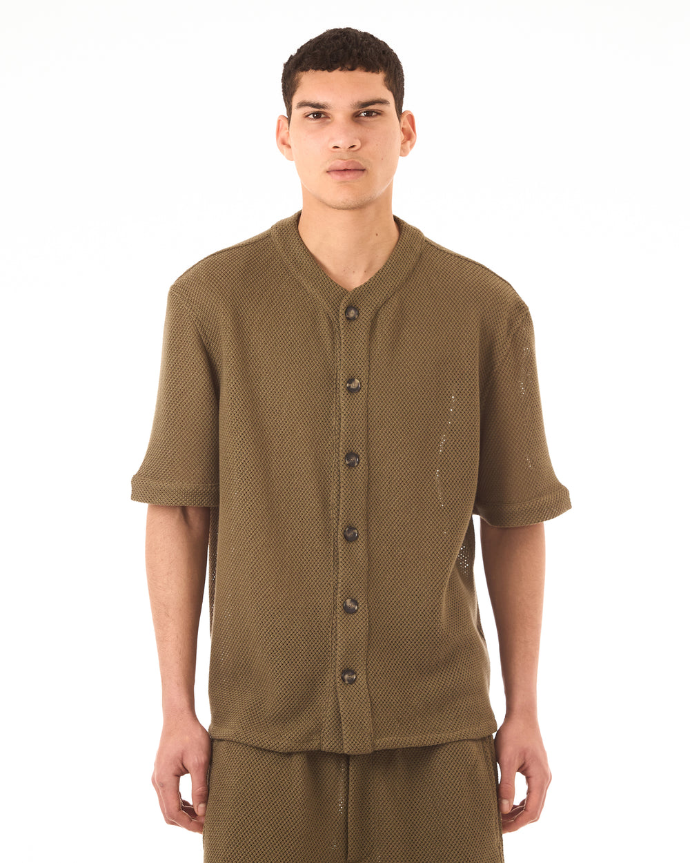 Camicia Baseball Rete