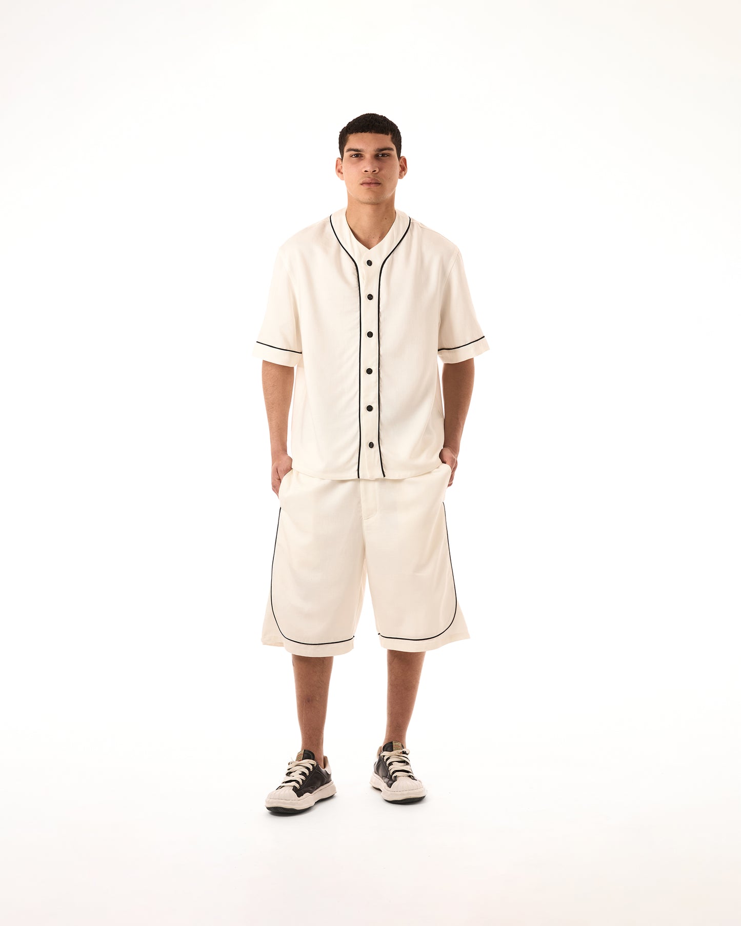 Camicia Baseball Jeans
