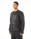 Camicia Baseball Pelle